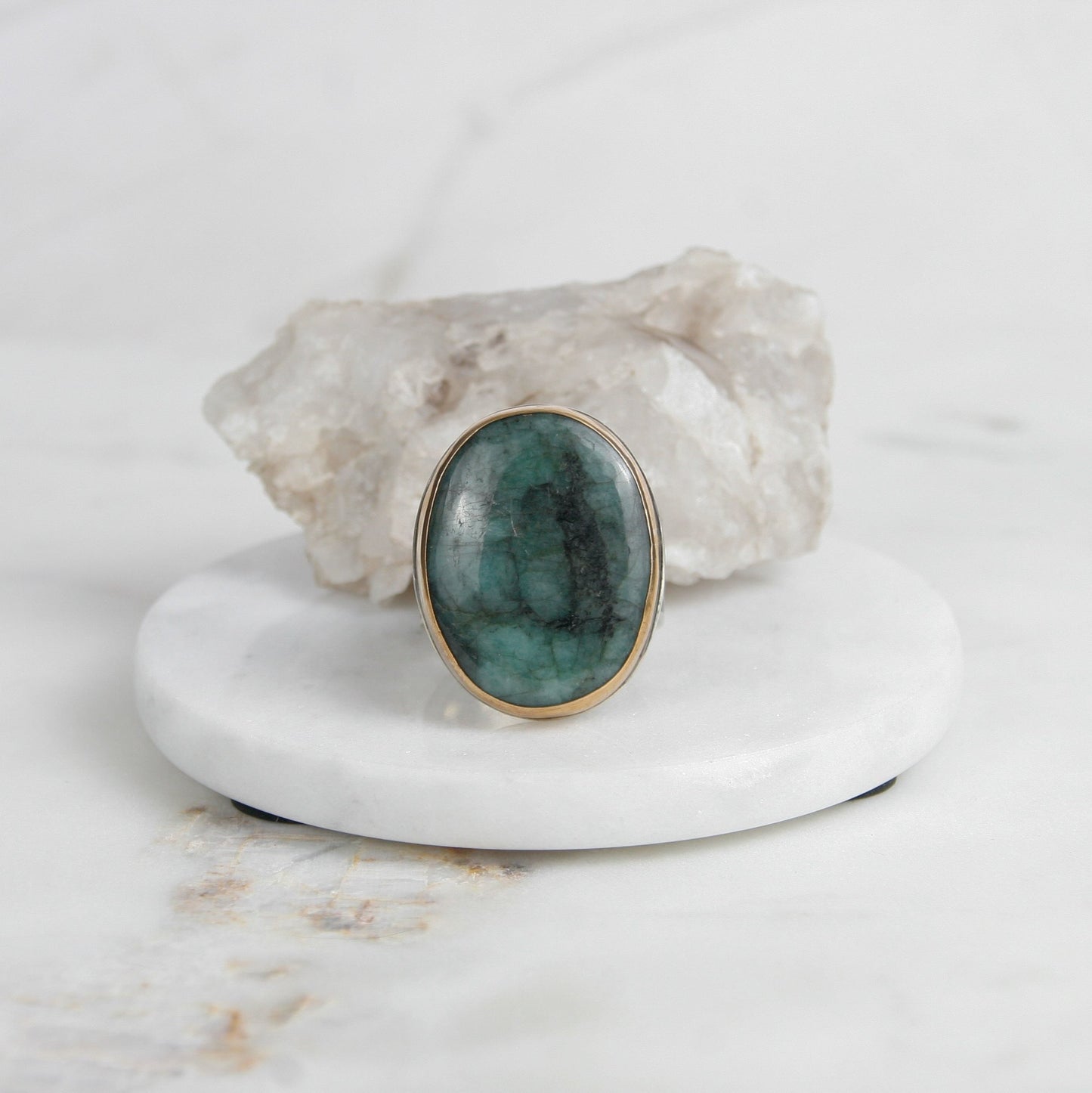 Natural Emerald Ring