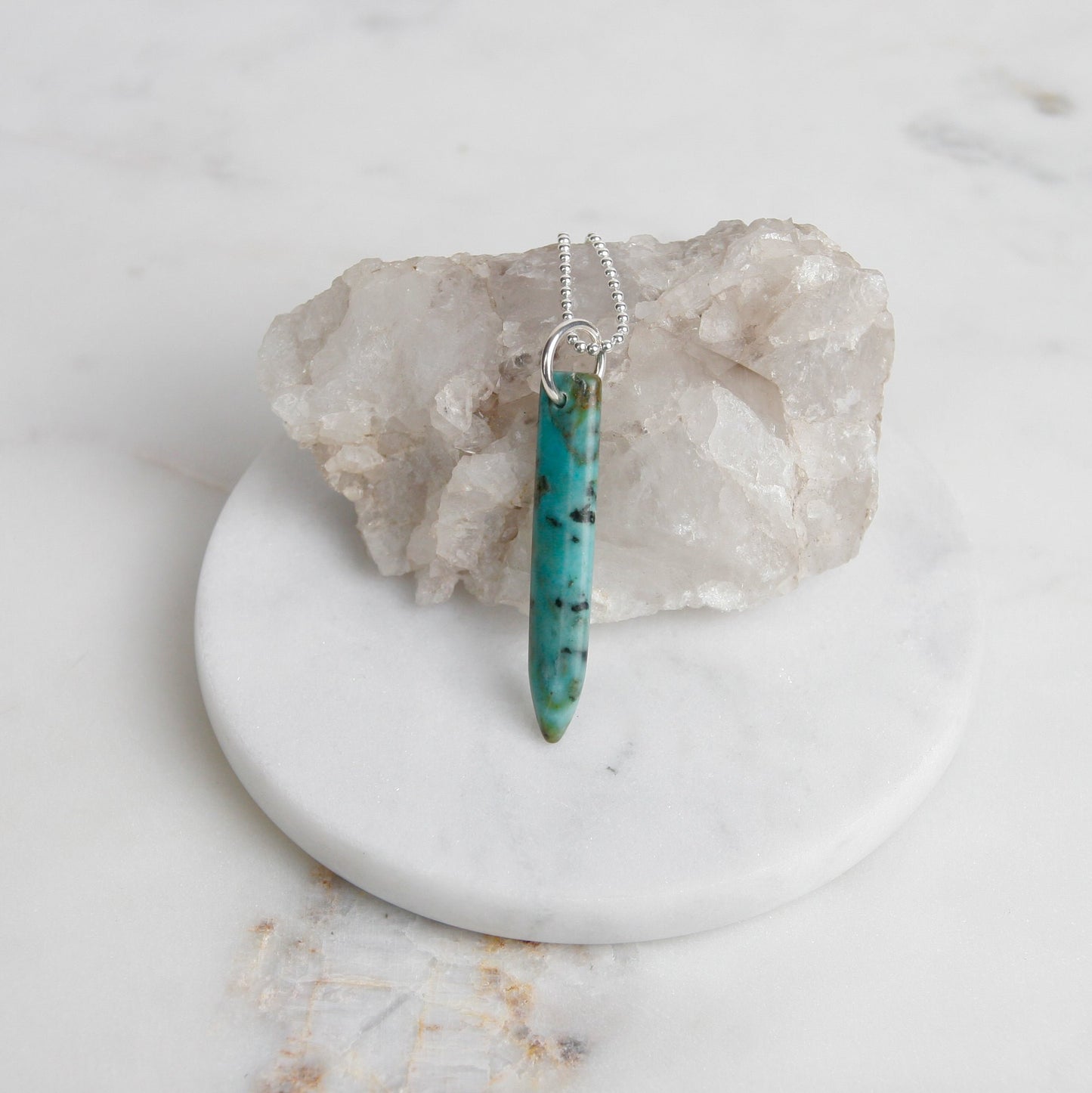 Dagger Pendant Necklace