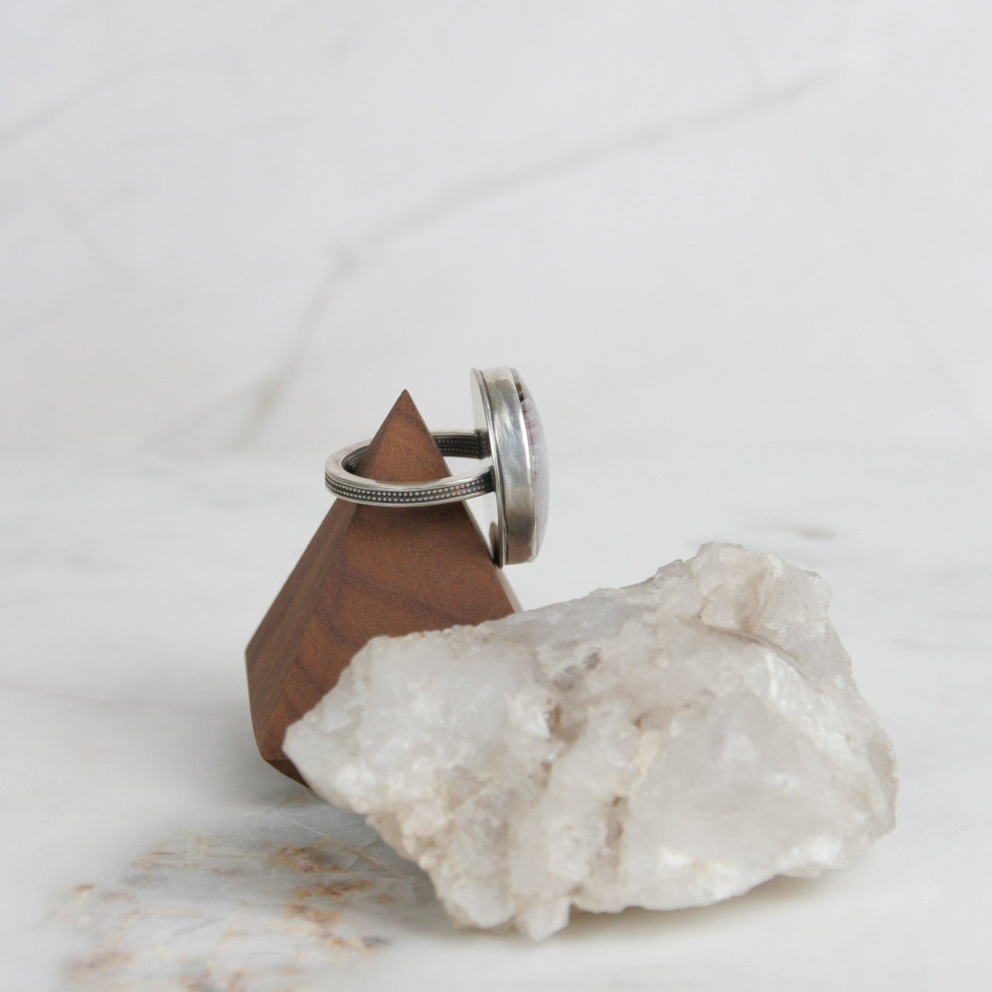 Crazy Lace Agate Ring