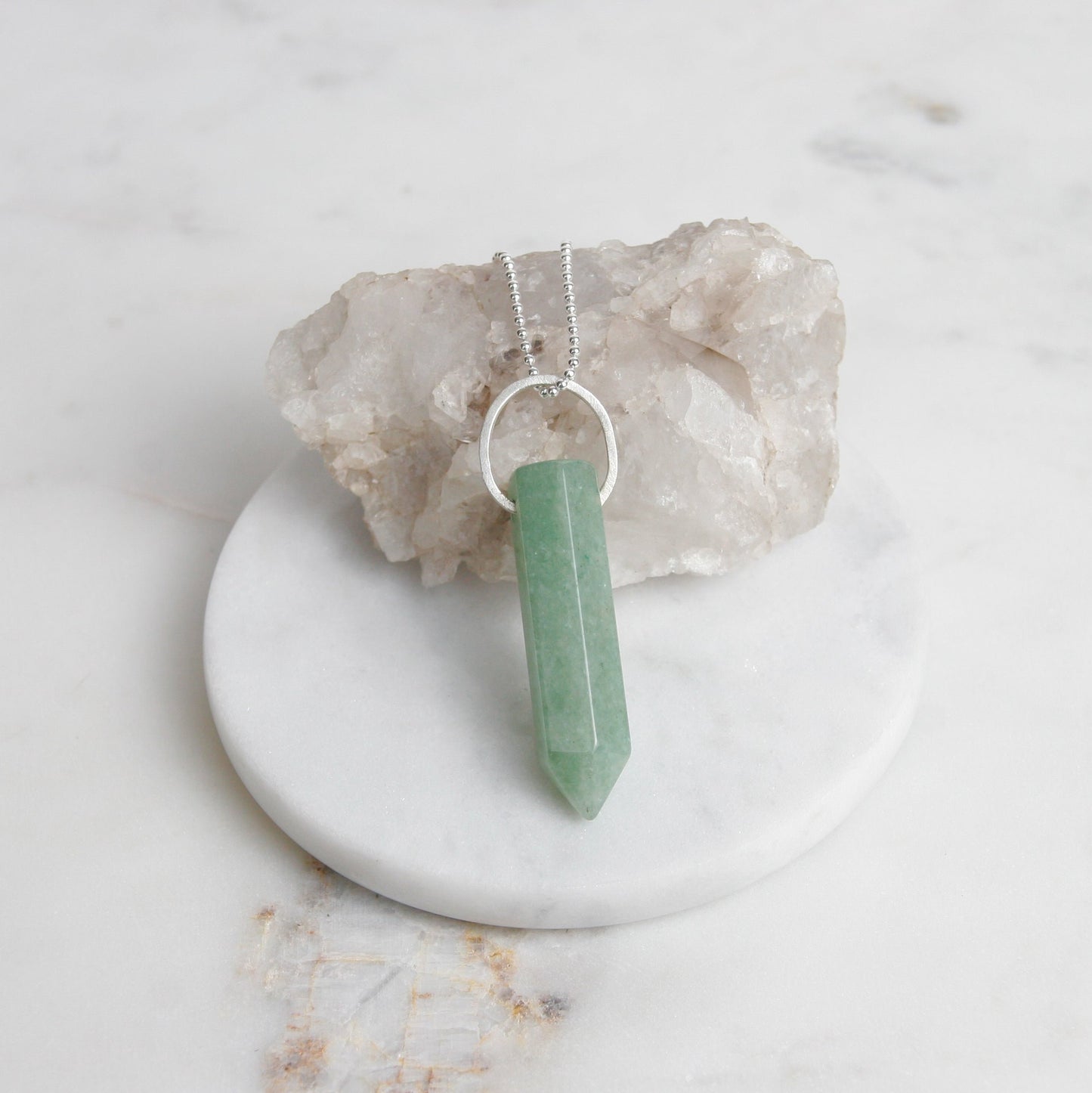 Crystal Point Necklace