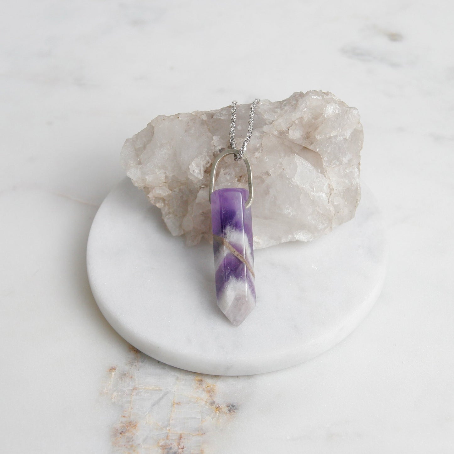 Crystal Point Necklace