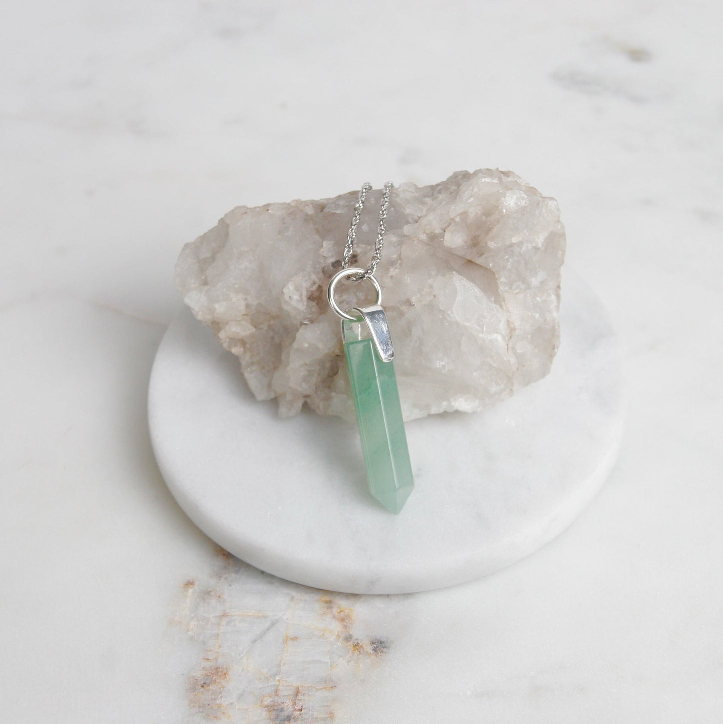 Crystal Point Necklace