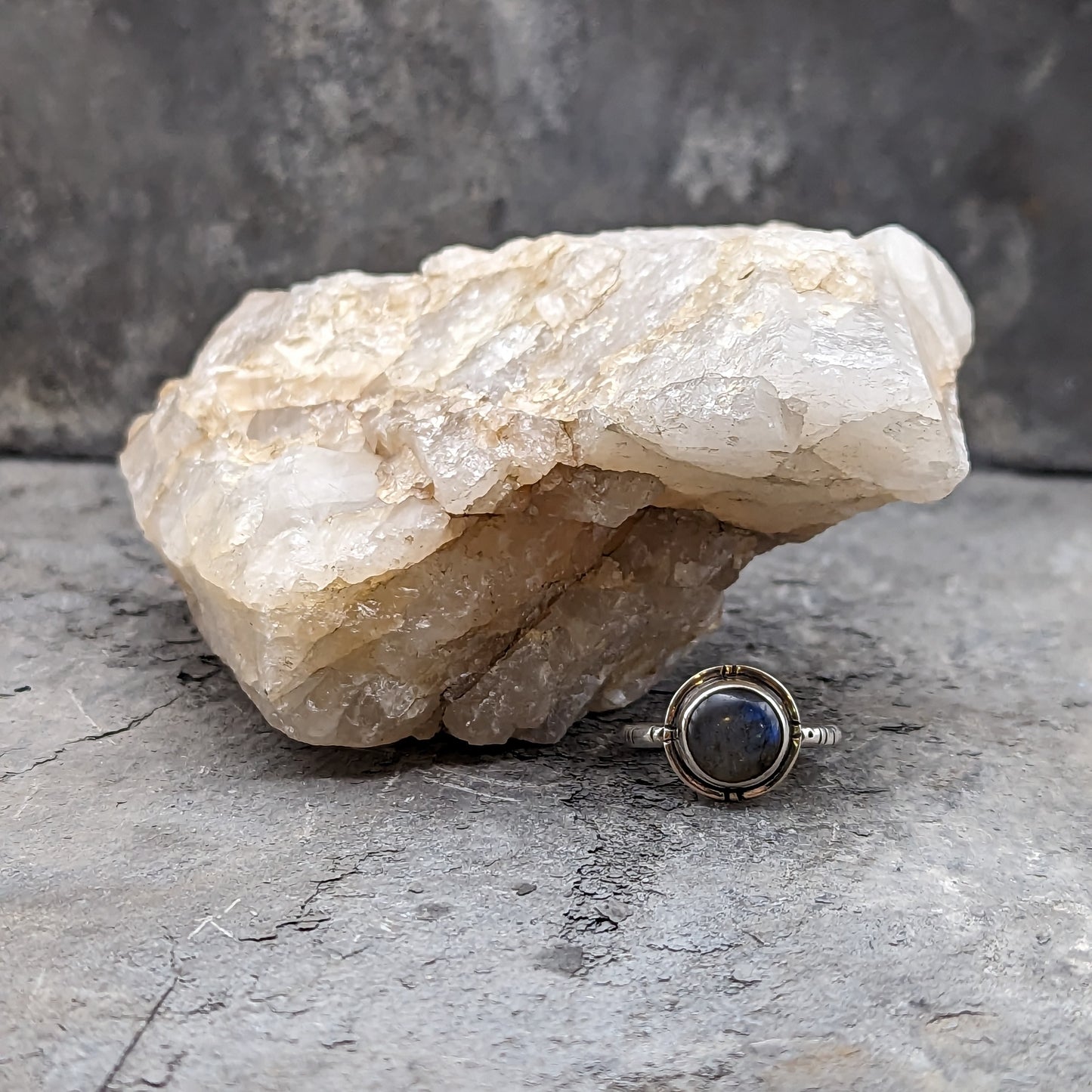 Handmade Labradorite Ring