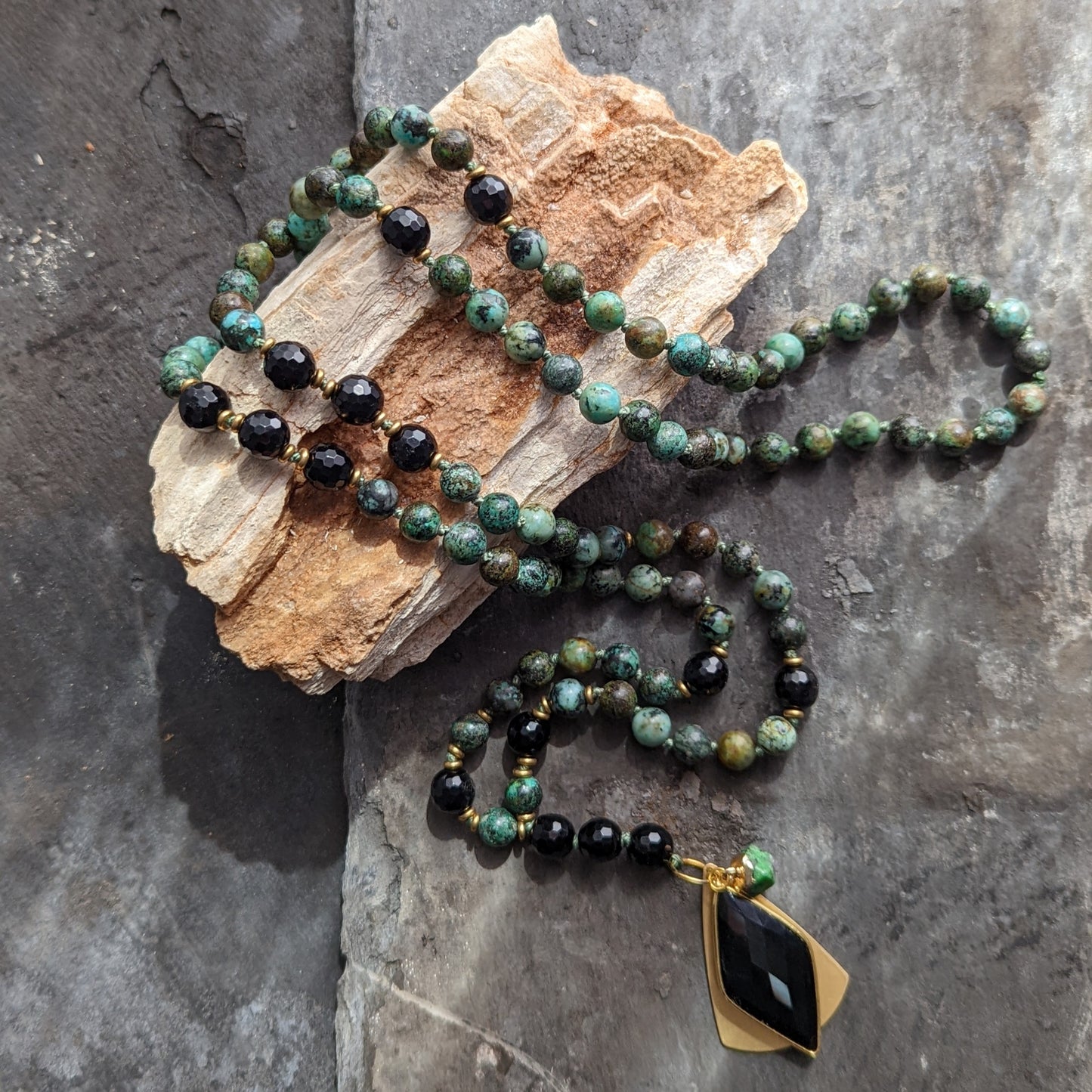 African Turquoise Necklace