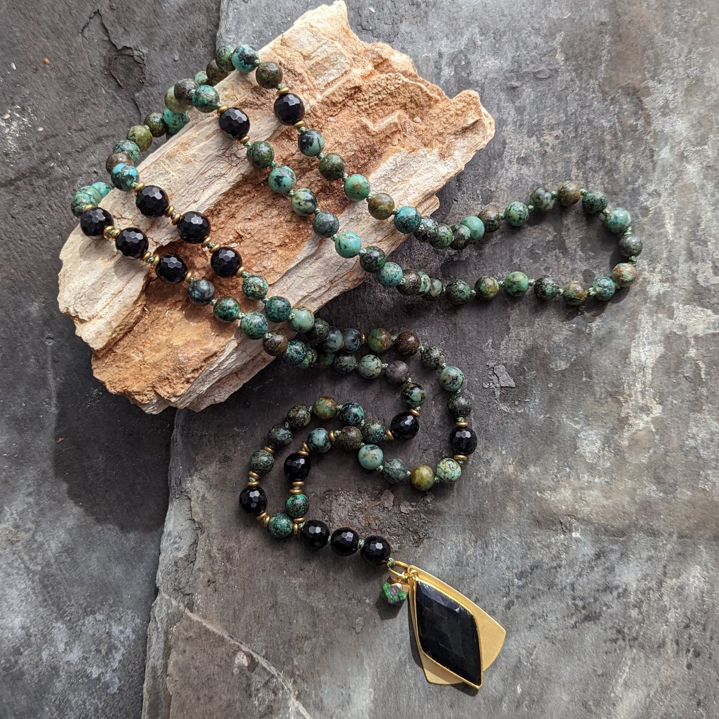 African Turquoise Necklace