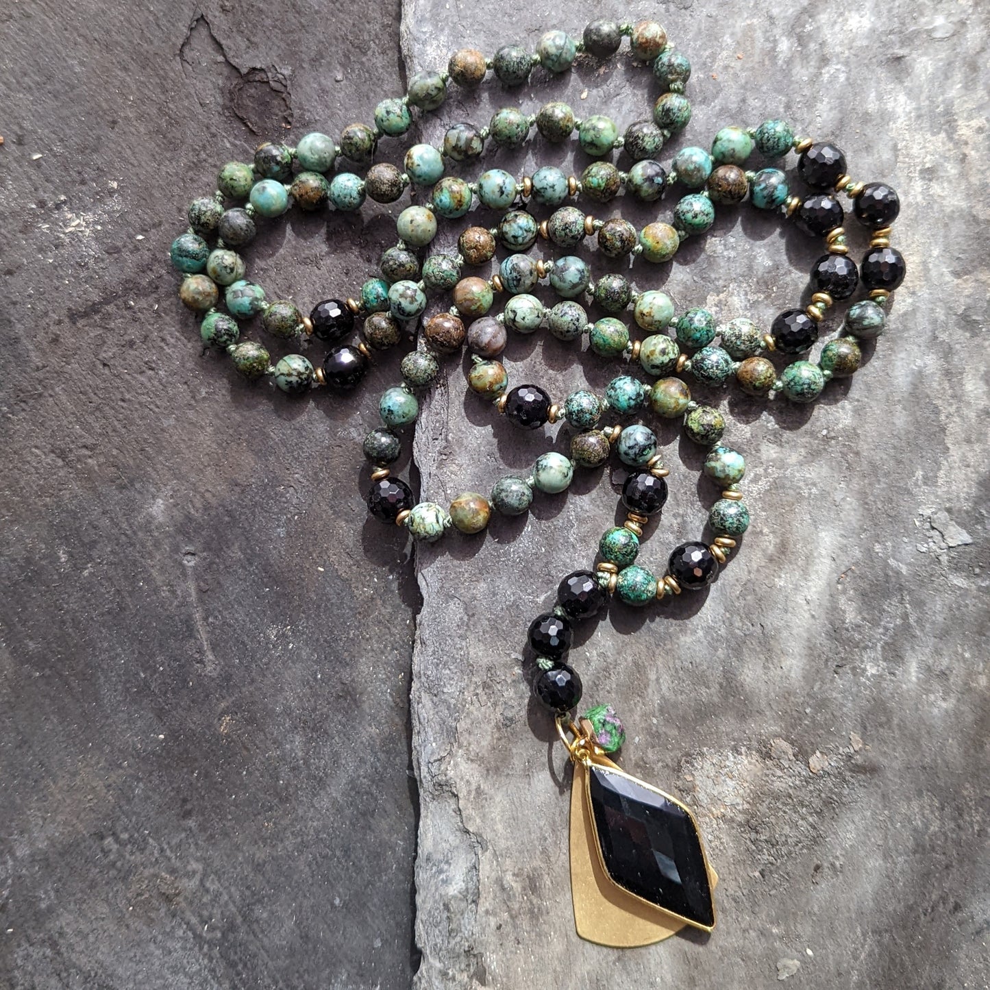 African Turquoise Necklace