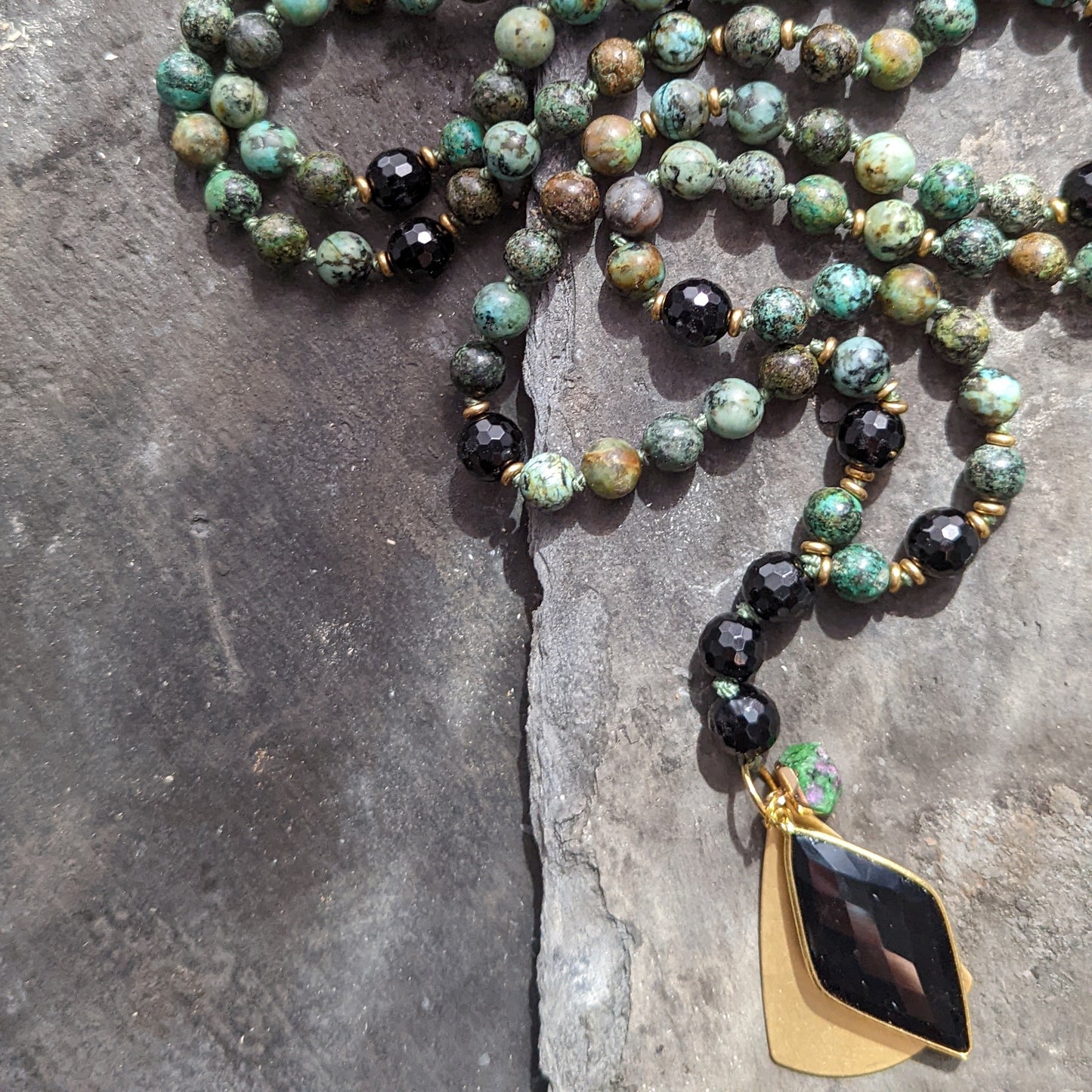 African Turquoise Necklace